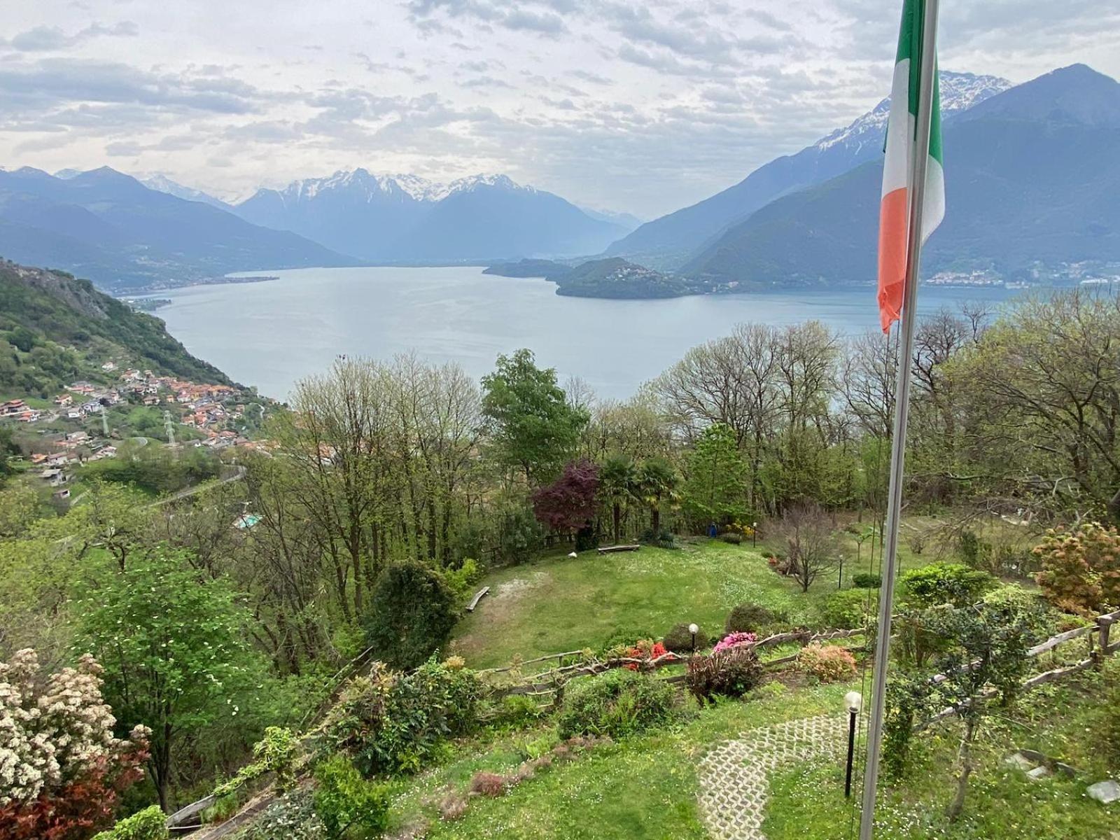 The Happy Rooster - Villa With Big Garden Pianello Del Lario Exterior foto